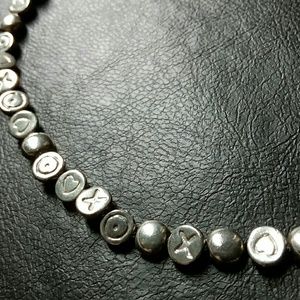 Silver necklace